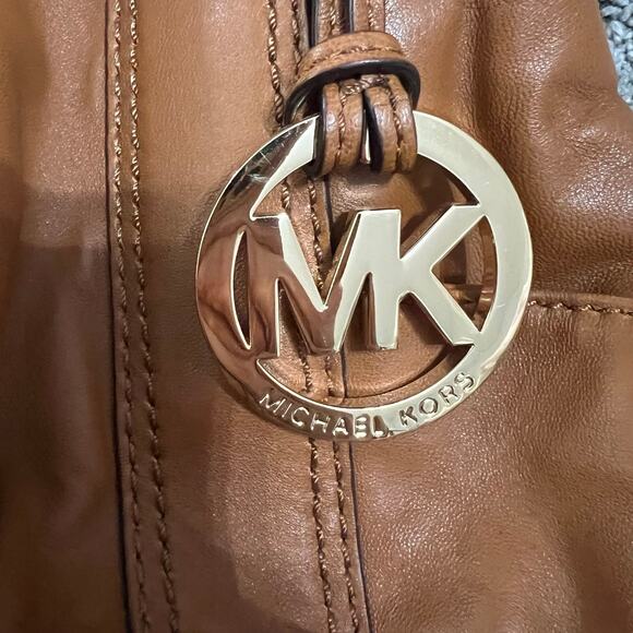 Michael Kors Tan Shoulder Purse - Picture 2 of 7